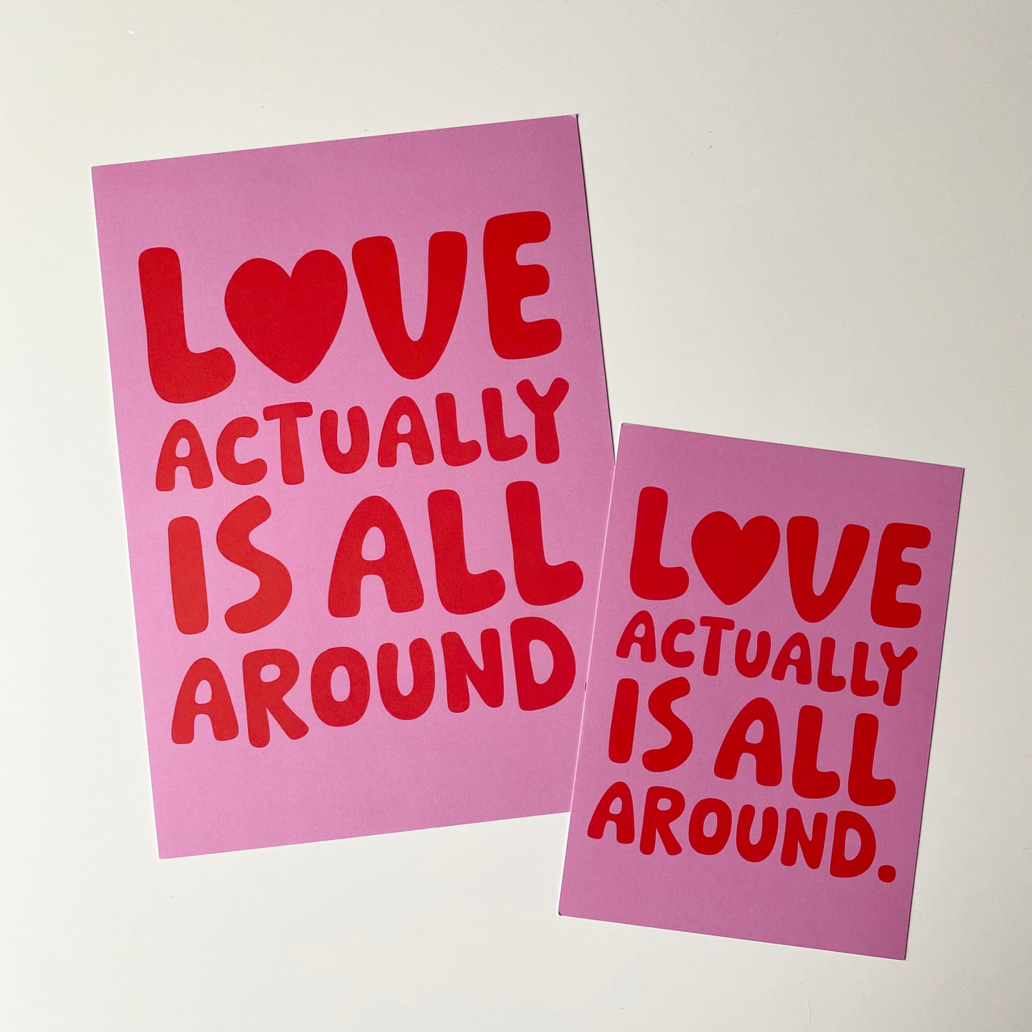 Love Actually Is All Around Print