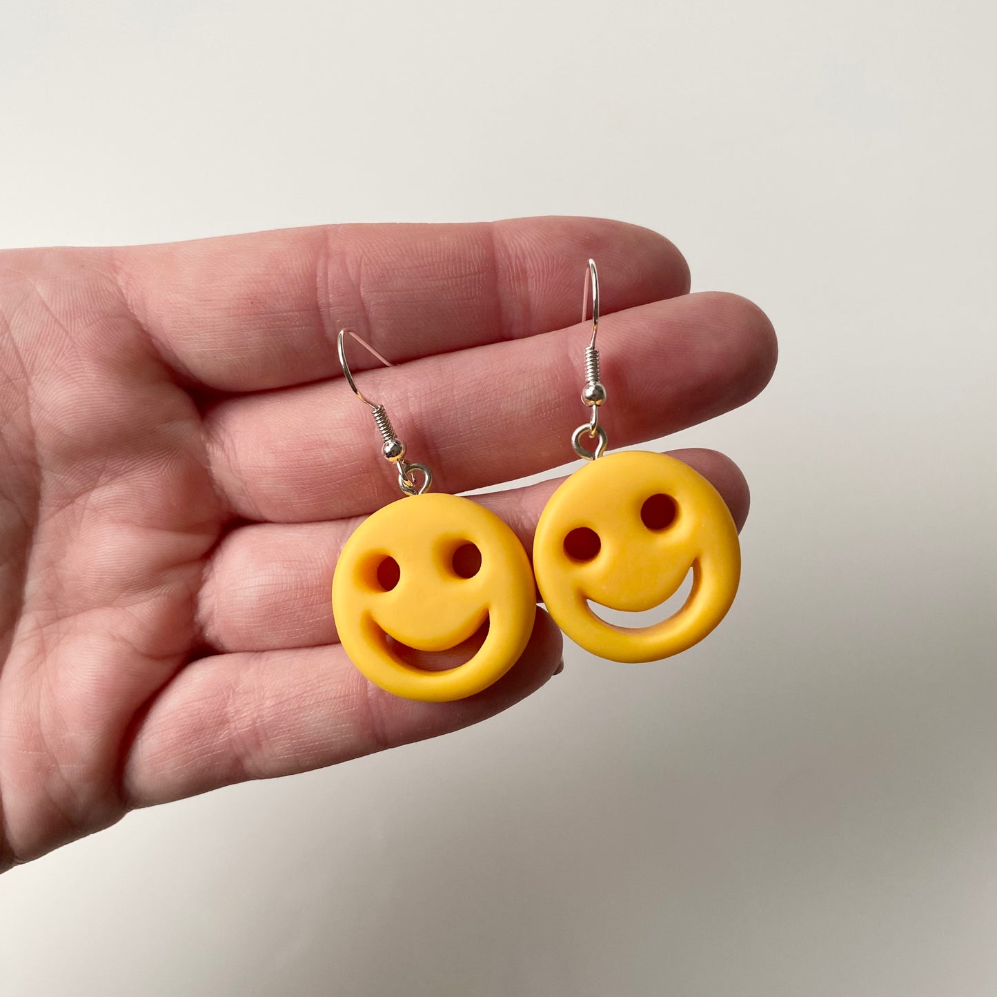 Potato Smiley Earrings