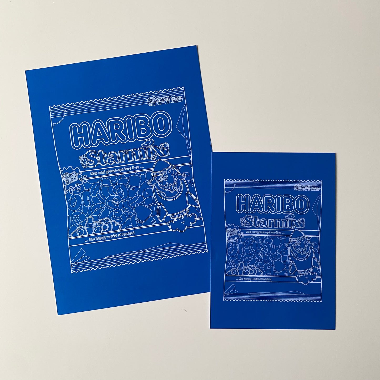 Haribo Starmix Inspired Print