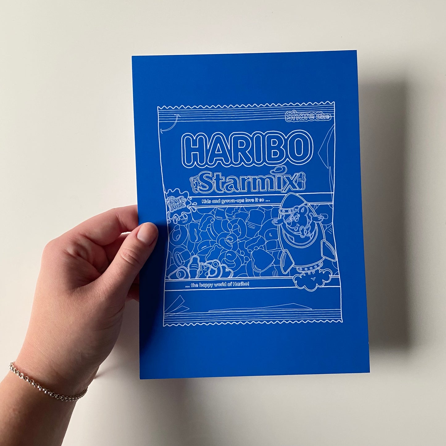 Haribo Starmix Inspired Print