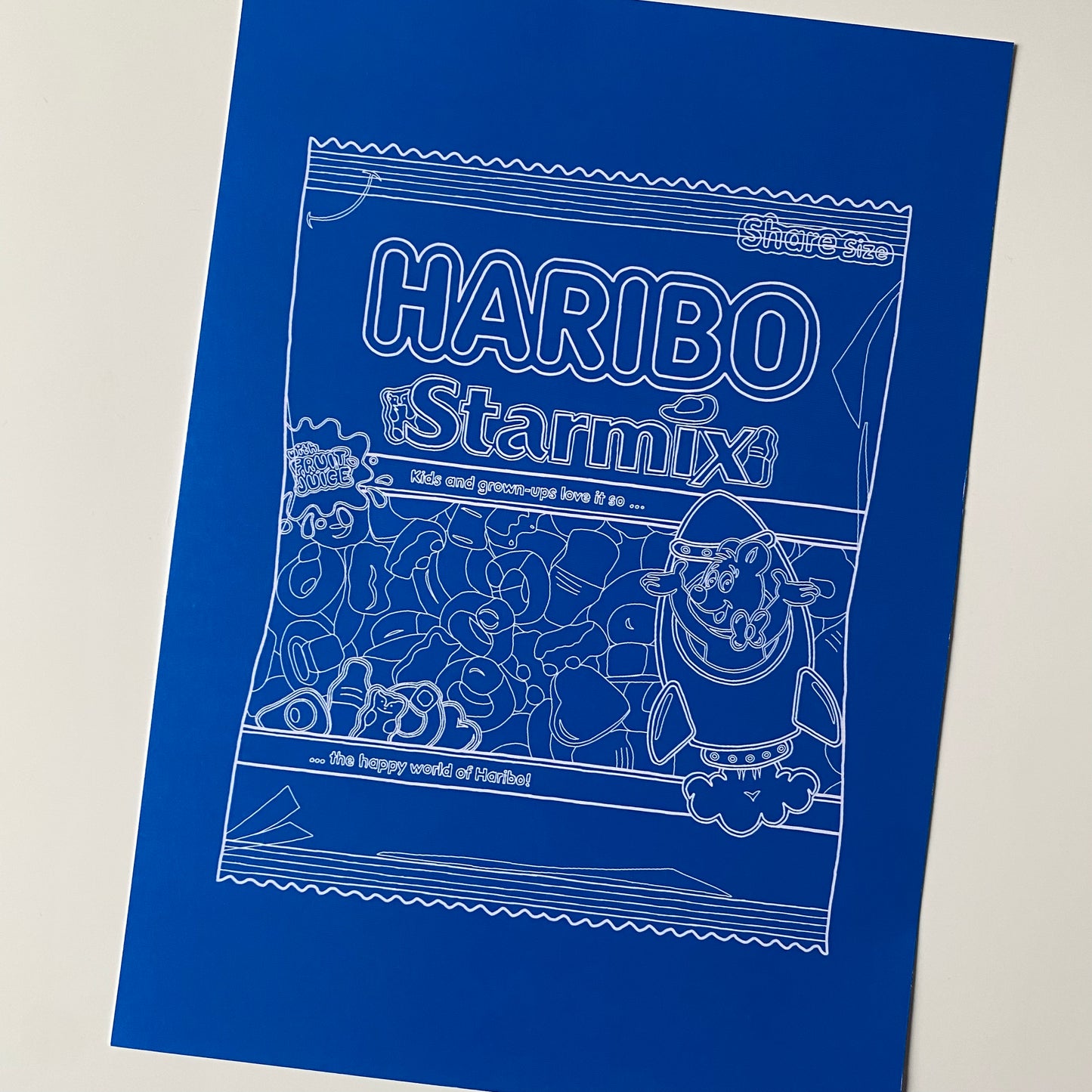 Haribo Starmix Inspired Print