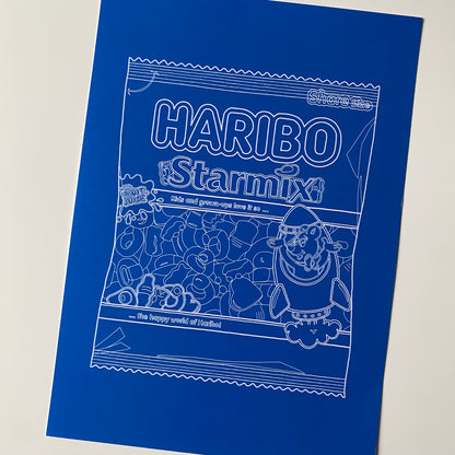 Haribo Starmix Inspired Print