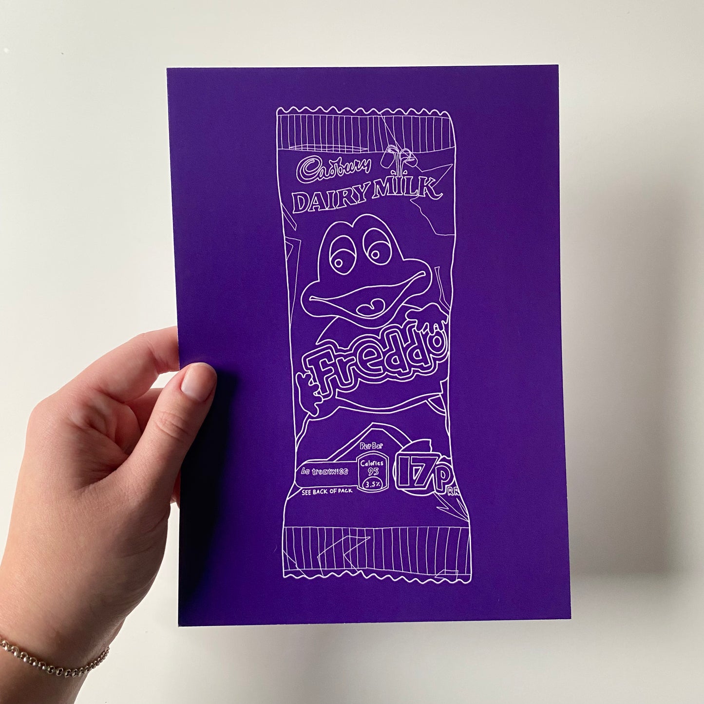 Freddo Inspired Print