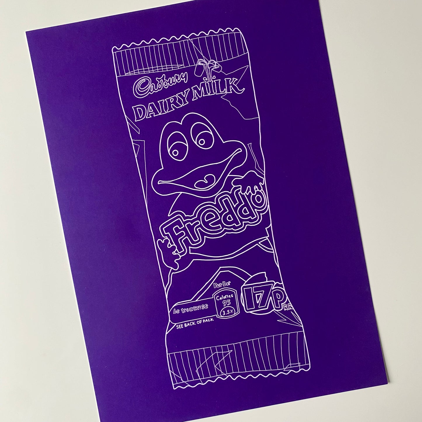 Freddo Inspired Print