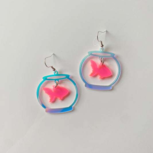 Fish Bowl Earrings