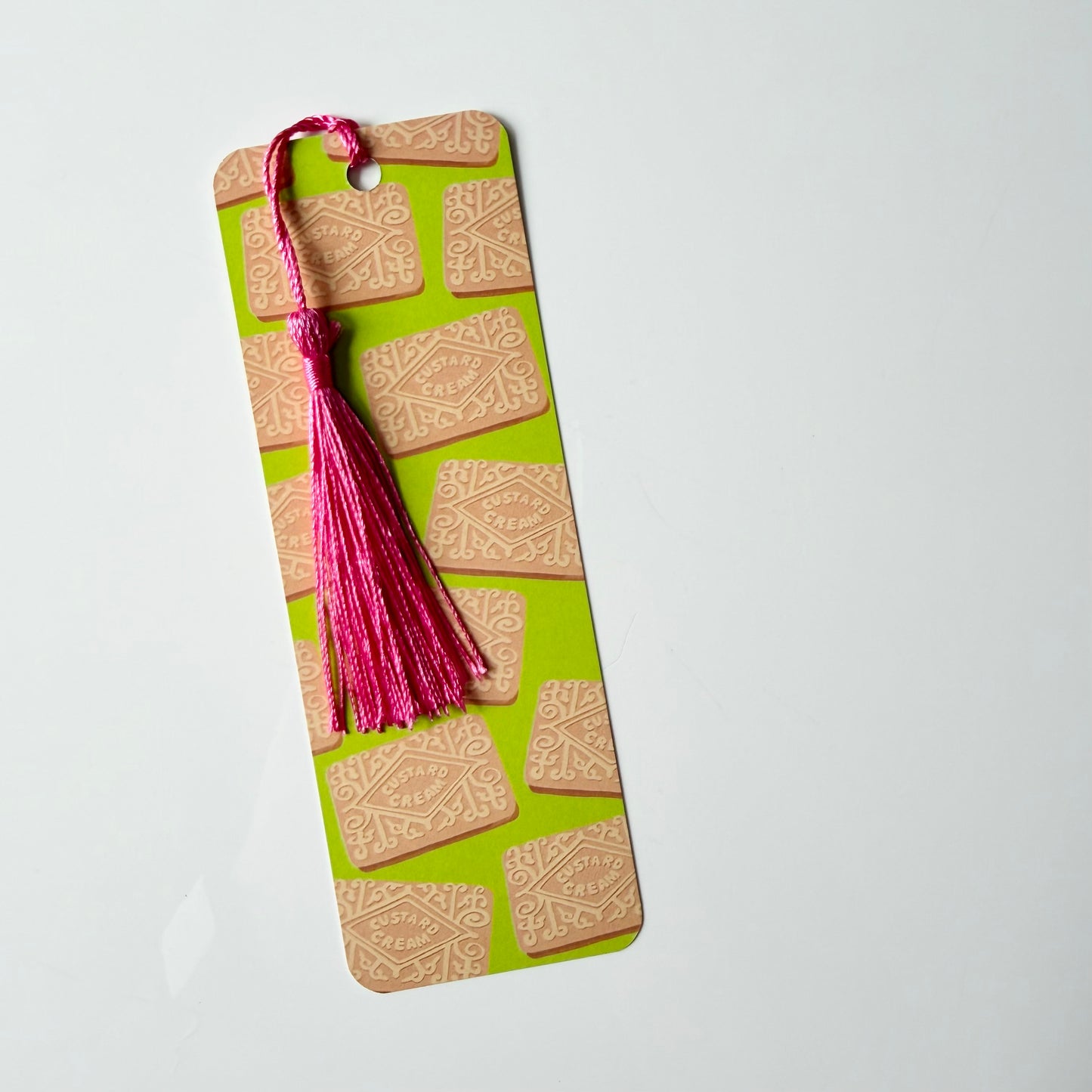 Custard Cream Bookmark