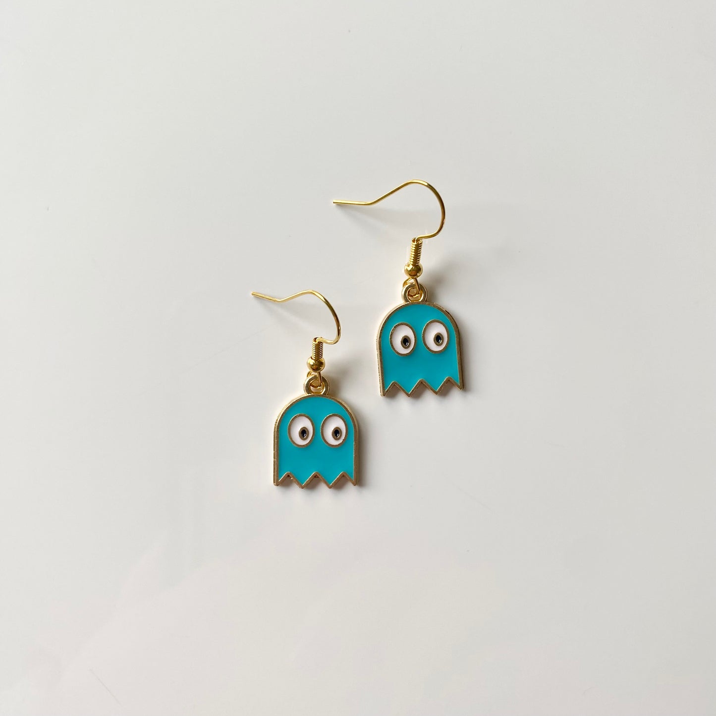 Pac-Man Ghost Earrings