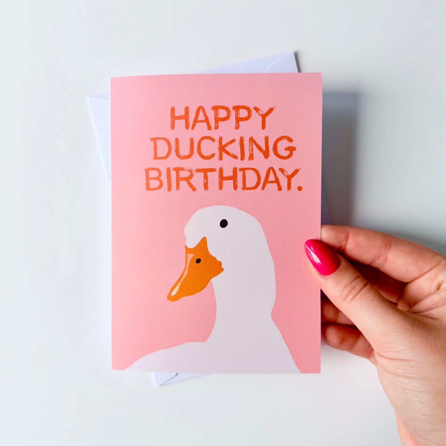 Happy Ducking Birthday Card