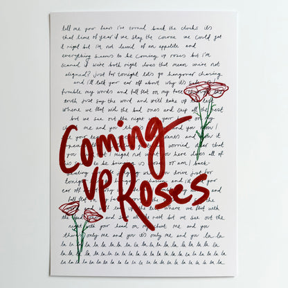 Coming Up Roses Print