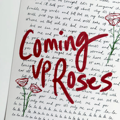 Coming Up Roses Print