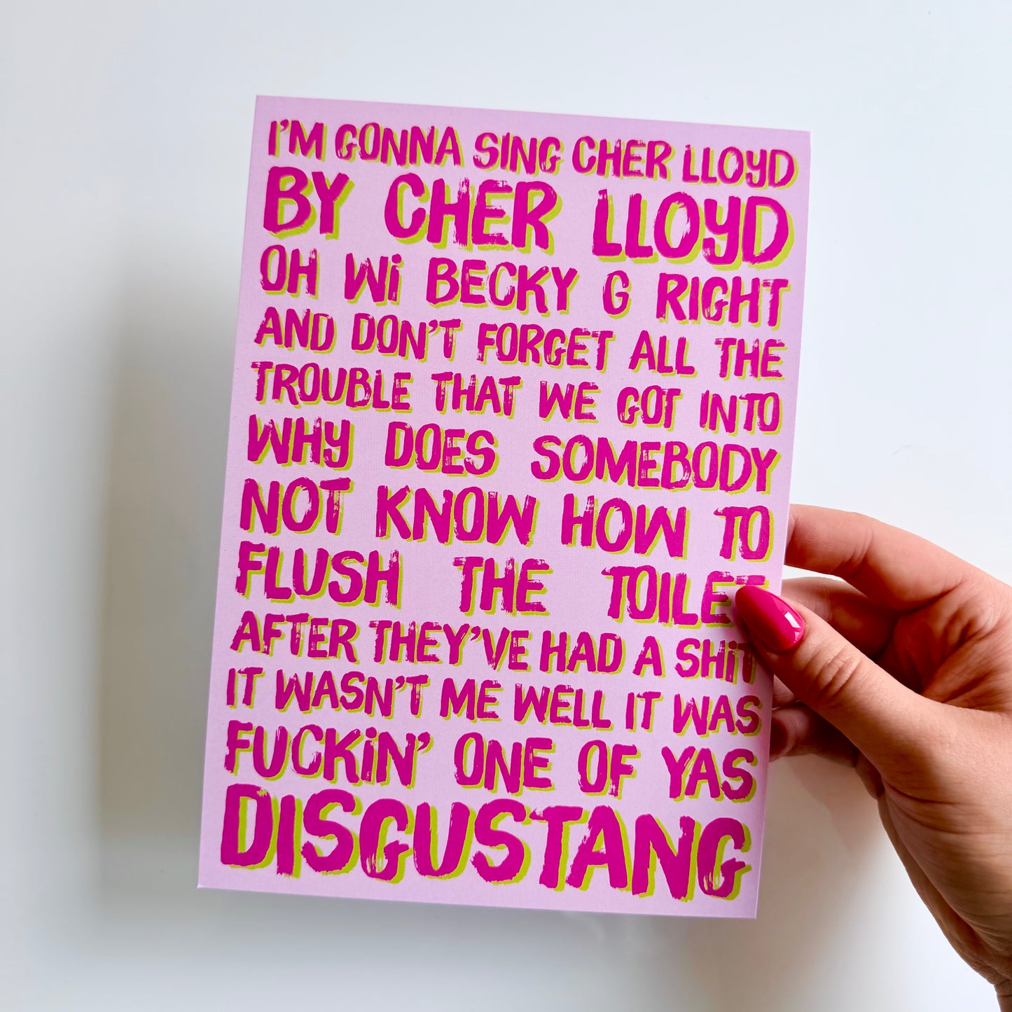 Cher Lloyd by Cher Lloyd Print