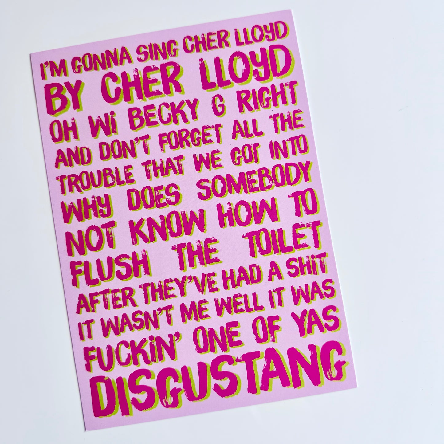 Cher Lloyd by Cher Lloyd Print
