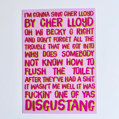 Cher Lloyd by Cher Lloyd Print