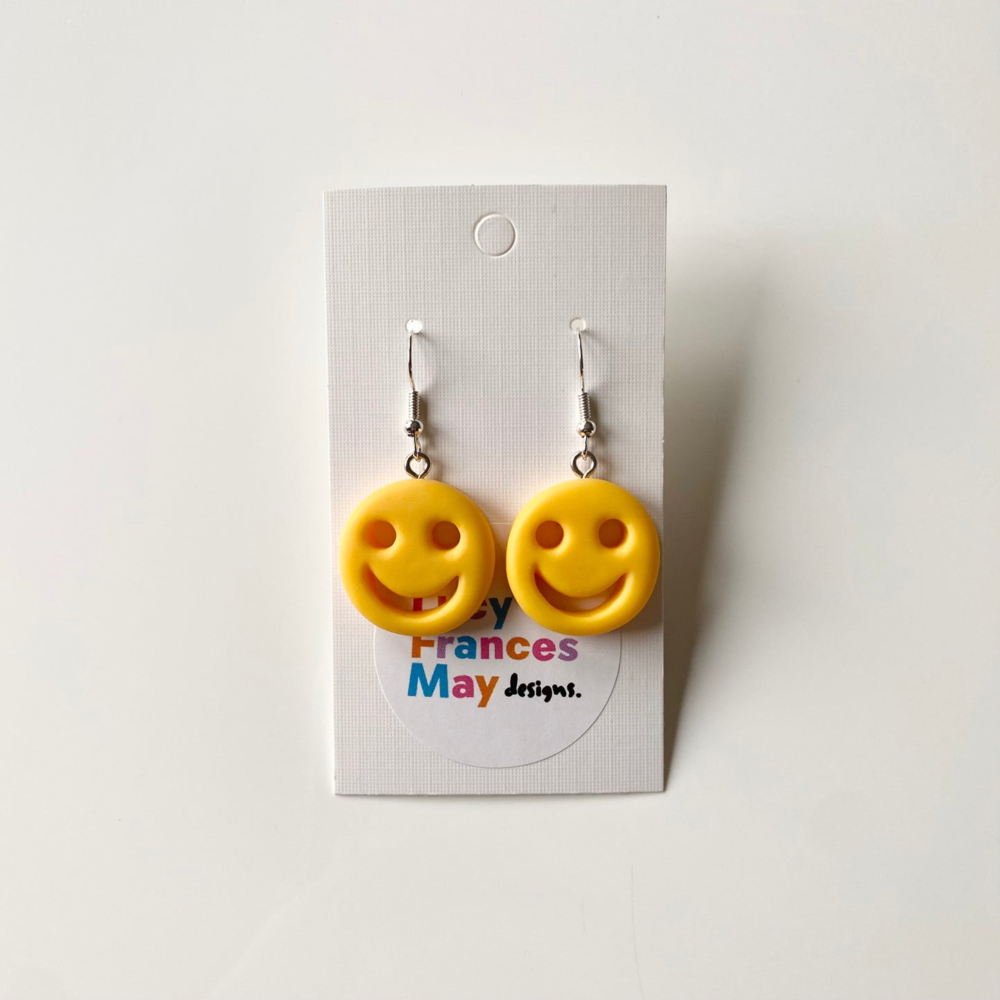 Potato Smiley Earrings