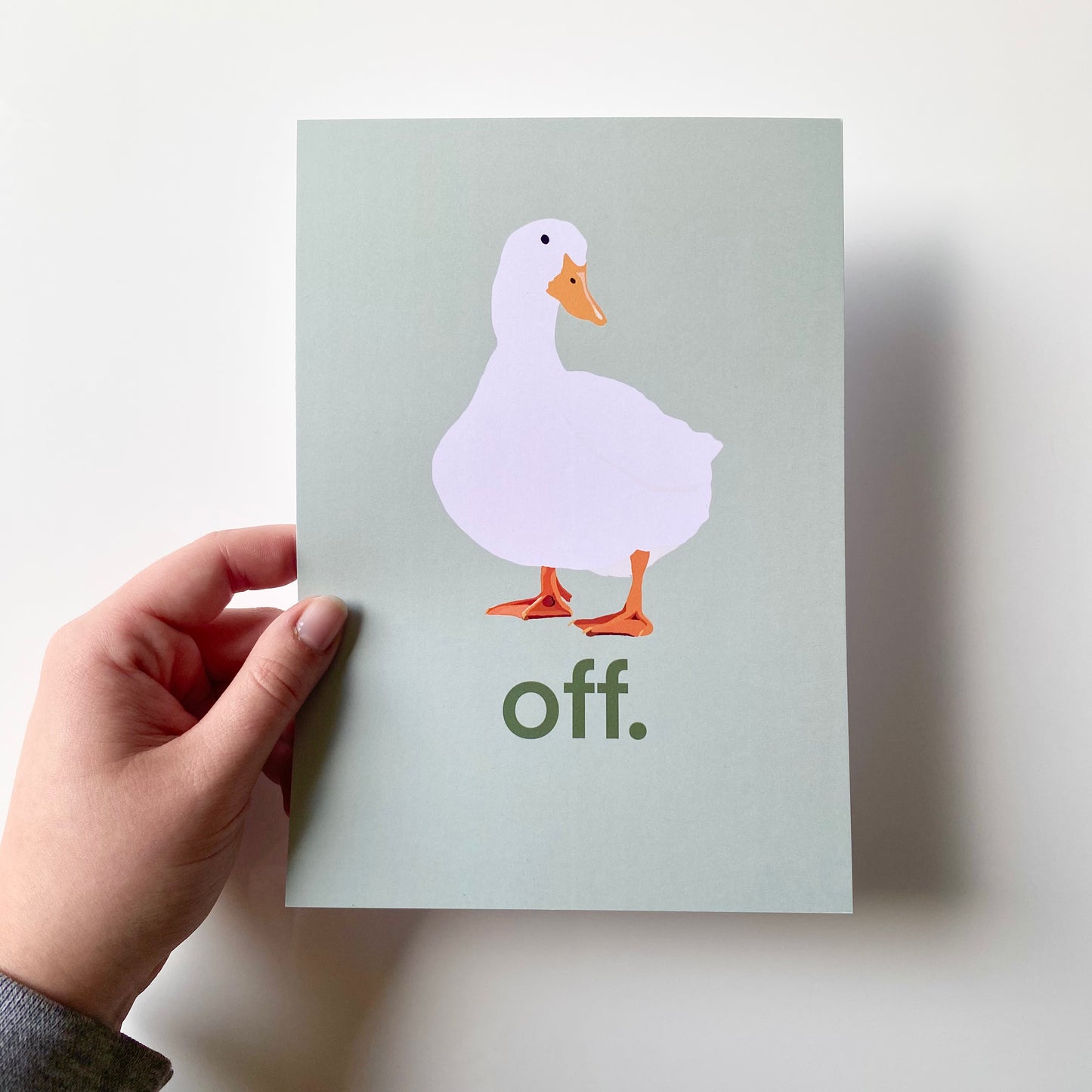 Duck Off Print