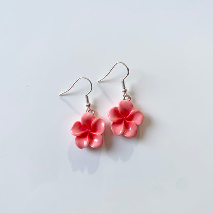 Tropical Flower Earrings