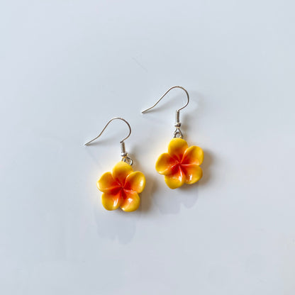 Tropical Flower Earrings