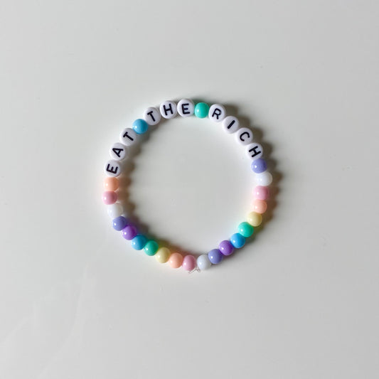 Eat The Rich Bracelet