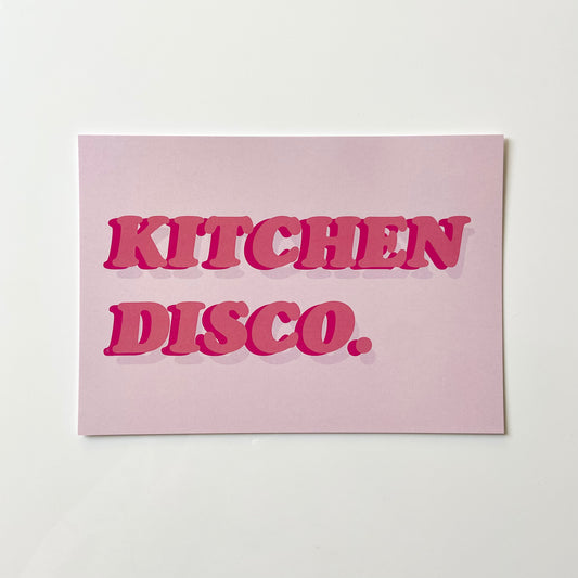 Kitchen Disco Print