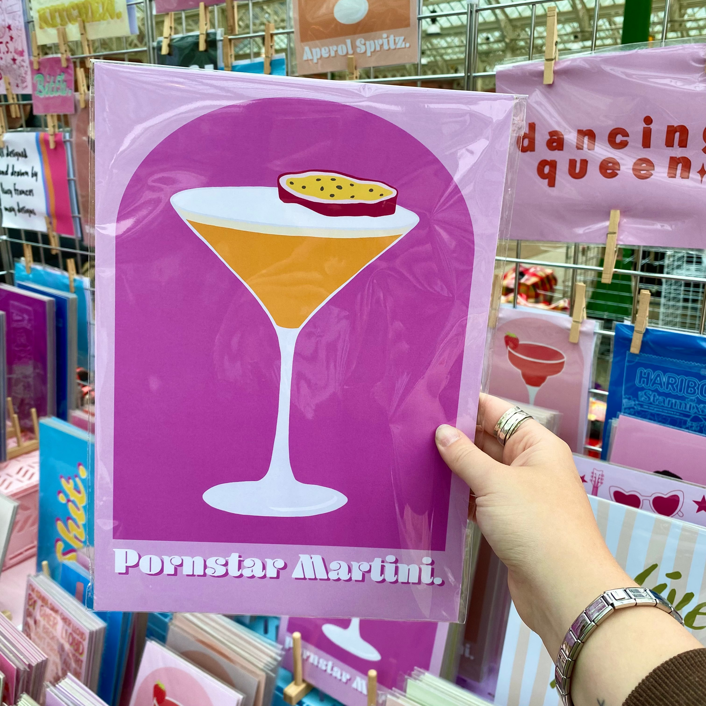Pornstar Martini Print
