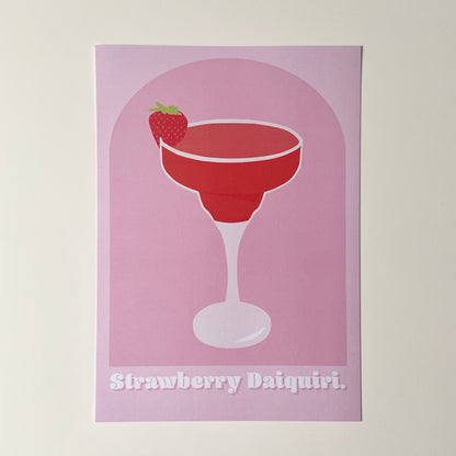 Strawberry Daiquiri Print