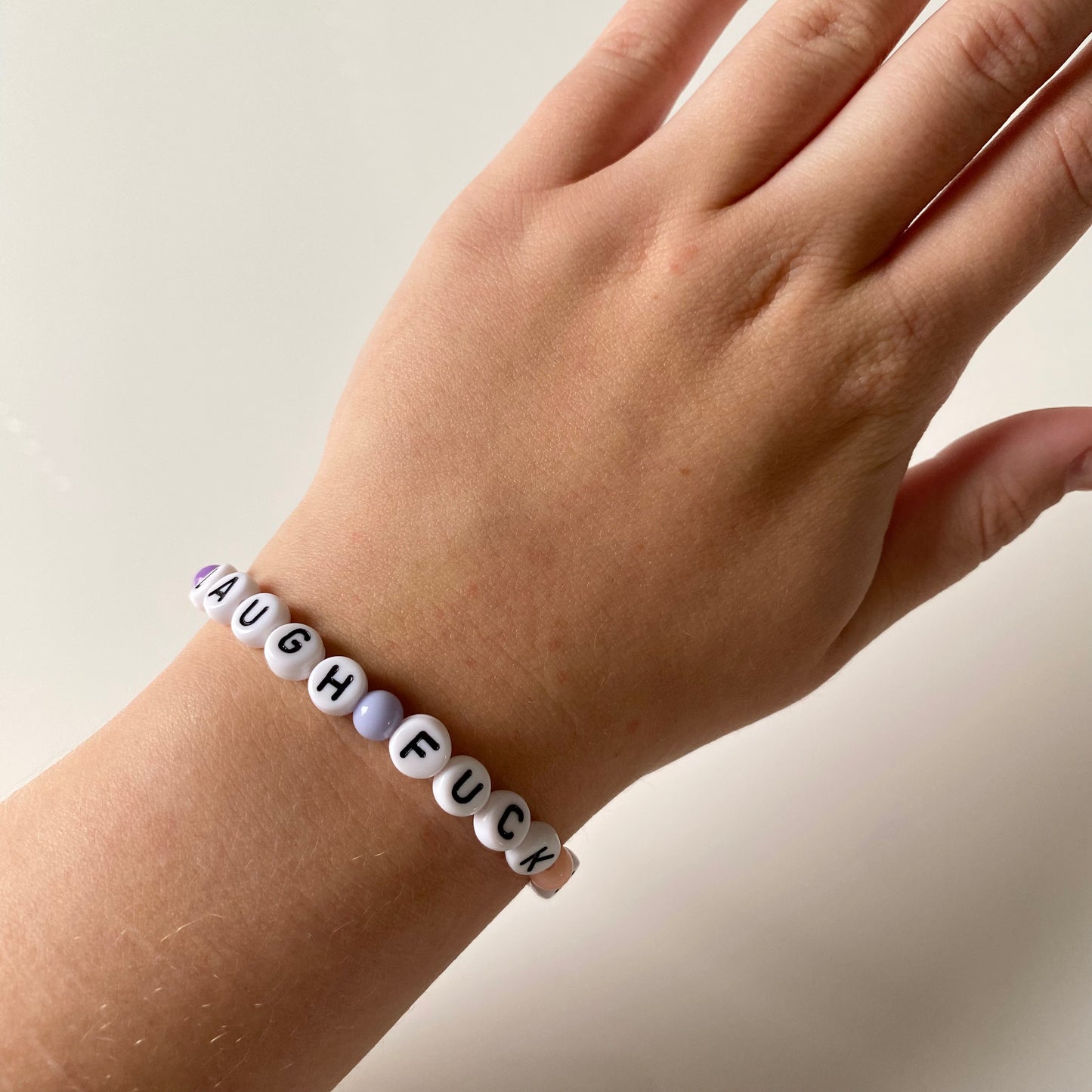 Live Laugh Fuck Off Bracelet