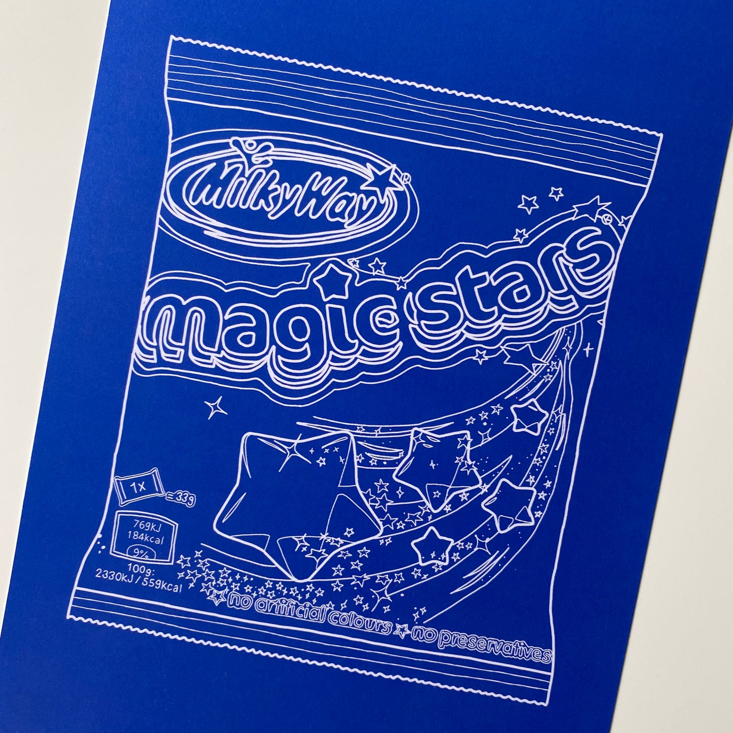 Magic Stars Inspired Print