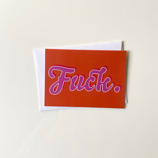 Fuck Card