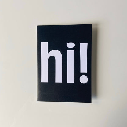 Hi! Card