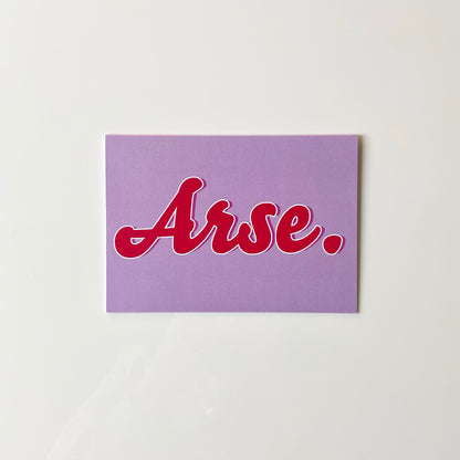 Arse Card