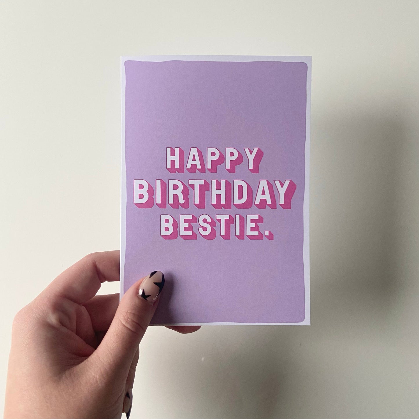 Happy Birthday Bestie Card